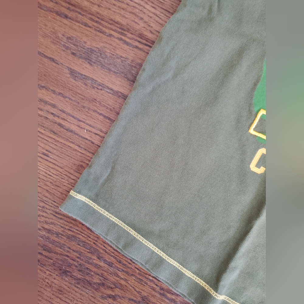 OLD NAVY BOYS 5T green "Little Hooligans Club" tee SPD St Patrick's Day - Picture 2 of 8